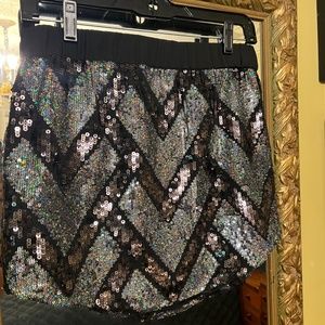 Chaser brand sequined skirt